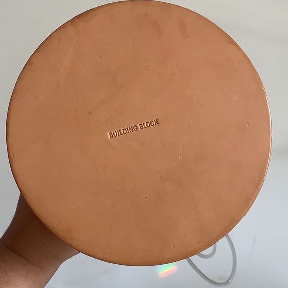 BUILDING BLOCK Disc Clear PVC Plastic Garmentory Drawstring Shoulder Bag Purse - Picture 4 of 7